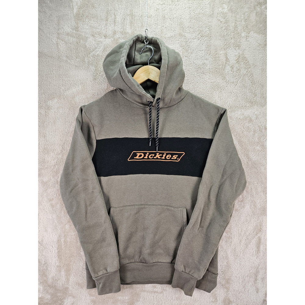 Dickies Workwear Pullover Hoodie Sweatshirt Men's Size S Embroidered Logo